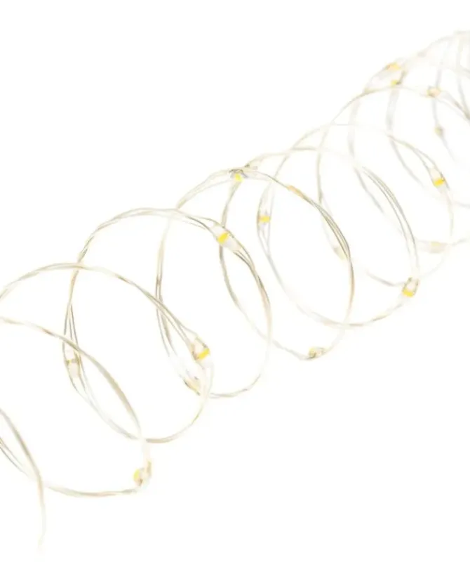 Catena Lineare 600 Microled Bianco Caldo 4+30M