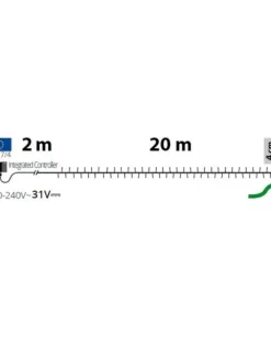 Catena Lineare Tl-C 500 Led Multicolor O5Mm Reflex, Memory Controller 8 Giochi D