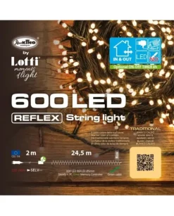 Catena Lineare Tle 600 Led Tradizionale 2+24,5M