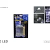 Catena Luci 40 Led A Batteria Luce Bianco Freddo Per Albero Di Natale