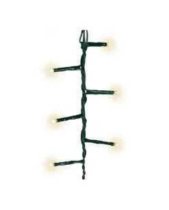 Catena Luci 700 Led Luce Bianco Caldo Per Albero Di Natale 210Cm