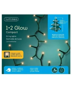 Catena Luci 700 Led Luce Bianco Caldo Per Albero Di Natale 210Cm