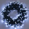 Catena Luci 1000 Led Luce Fredda Cavo 40Mt Per Albero Di Natale