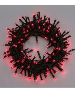Catena Luci 320 Led Per Albero Di Natale 320 Led Rosso Con Controller
