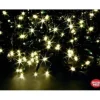Catena Luci 96 Led Super Strobo Bianco Caldo 10Mt Per Albero Di Natale