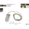 Catena Luci 40 Micro Led Bianco Caldo A Batteria Per Albero Di Natale