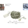 Catena 240 Luci Minilucciole Led Luce Bianca Per Albero Di Natale 11.60 Mt