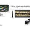 Catena Luci Minilucciole 570 Led Bianco Caldo Per Albero Di Natale 5 Mt