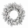 Corona Ghirlanda Innevata Ambassador 60 Cm 84 Tips