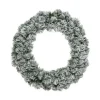 Corona Imperiale Innevata Al Copertocolore Green/Whitemisura Dia 60.00Cm