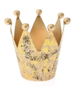 Corona In Metallo Oro O9Cm