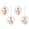 Decorazione Angioletto In Sfera Trasparente