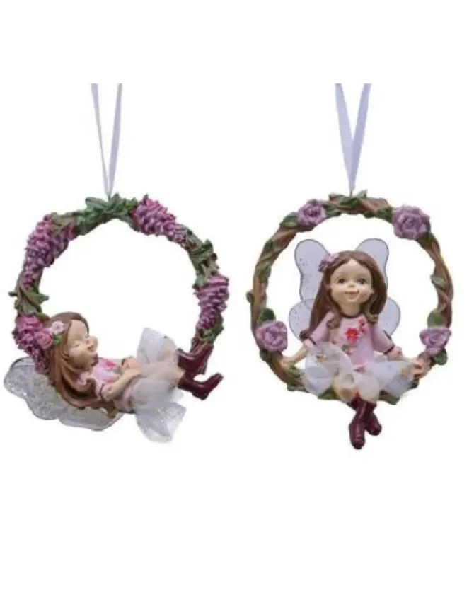 Decoro Da Albero Fatina 2 Sogetti