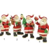 Decoro Natalizio Babbo Natale 19 Cm In 4 Varianti