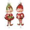 Elfo Glass 2Ass Colore Christmas R