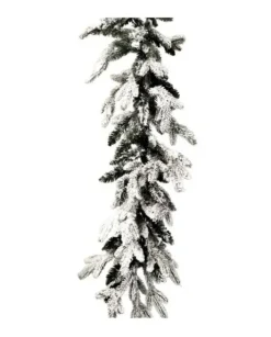 Festone Ghirlanda Kennedy Innevato 270 Cm