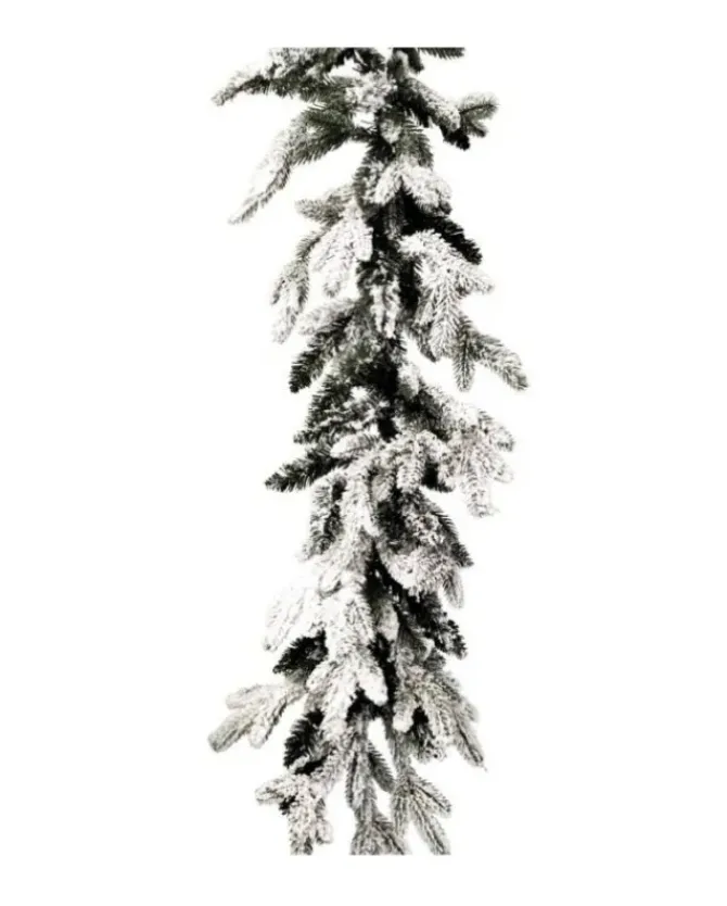 Festone Ghirlanda Kennedy Innevato 270 Cm