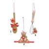 3 Figure Assortite Appenzini Tema Dolci Di Natale