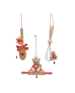 3 Figure Assortite Appenzini Tema Dolci Di Natale