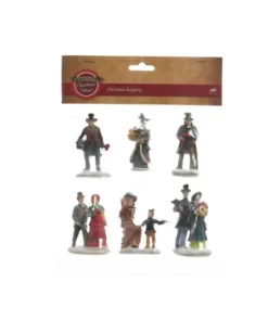 Figure Personaggi Villaggio Di Natale Giostrina