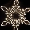 Fiocco Di Neve Luminoso Led Bianco Caldo