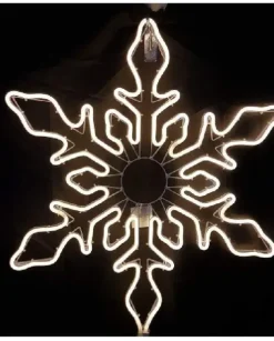 Fiocco Di Neve Luminoso Led Bianco Caldo