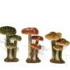 Foam Mushroom 3Col Assassorted14X18X26Cm