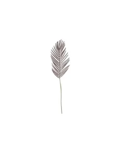 Foglia Cycas Polyfoam 90Cm Burgundy Per Decorazioni Di Natale