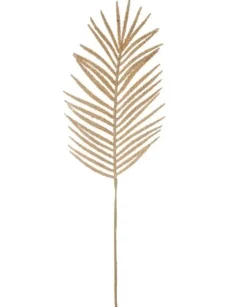 Foglia Cycas Polyfoam 90Cm Oro Per Decorazioni Di Natale