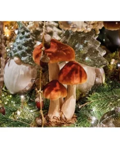Funghi Decorativi 3 Colori 9X12X17Cm 1Pz