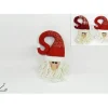 Fuoriporta Dietroporta Babbo Natale In Tessuto Cm 30