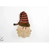 Fuoriporta Dietroporta Babbo Natale Tessuto Scozzese 30X10X24 Cm