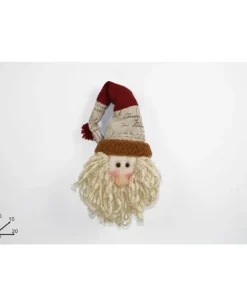 Fuoriporta Dietroporta Babbo Natale Juta 30X10X20 Cm