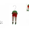 Gambe Elfo 48 Cm Decorazione Natale