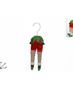 Gambe Elfo 48 Cm Decorazione Natale