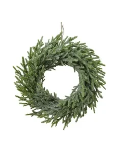 Ghirlanda Corona Pe Glittercolore Green Misura Diametro 42 Cm