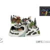 Giostrina Villaggio Di Natale Con Luci Suoni E Movimenti 18,5X20X31 Cm