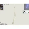 Gocce Di Luci Per Albero Di Natale 360 Nanoled Bianco Ghiaccio Uso Inteno 3Mt