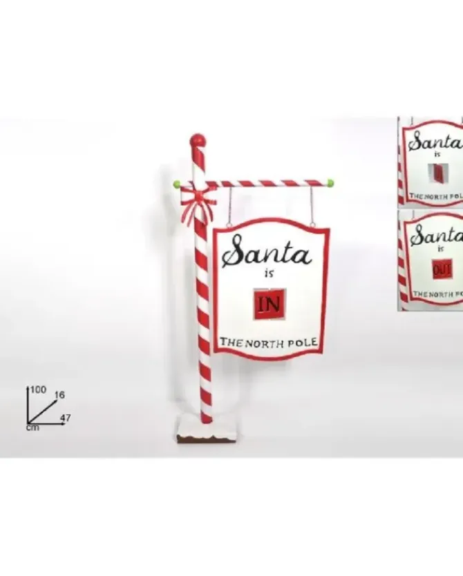 Insegna In Metallo Decorazione Di Natale