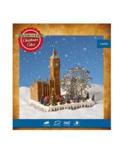 Led Xmas London Scene Indmulti31X23X34Cm