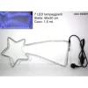 Luce Natalizia Stella Cometa Da Esterno Con Luci Led Blu 66X30 Cm