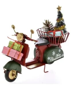 Miniatura Vespa In Metallo Natalizia
