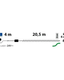 Minicluster O6Cm Ntl 1000 Led Bianco 4+20,5M