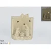 Nativita Libro In Ceramica Con Luce Beige