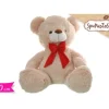 Orso Con Fiocco 60Cm Per Natale