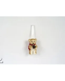 Orso Con Sciarpa E Pigna 11Cm