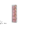 Palla Bambolina 8Cm 5Pz Pelliccia Rosa S