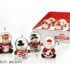 Palla Con Neve Con Personaggi 4 Varianti