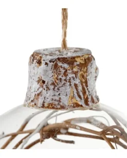 Pallina Di Vetro Con Uccelini, Tema Foresta 3 Assortiti