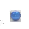 Pallina Sfera Di Plastica Blu 200Mm 1Pz Per Labero Di Natale